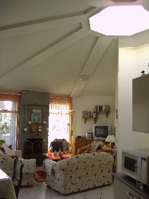 Das Oberlicht im Wohnraum